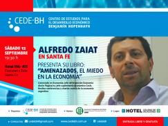 Alfredo Zaiat presenta su libro:  Amenazados, el miedo en la economía 