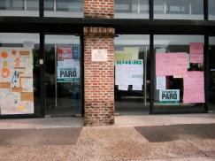 Se realizó un paro en la Región VI de Educación en Rosario