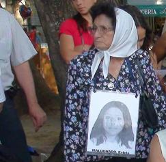 Dolor por el fallecimiento de la Madre de Plaza de Mayo, Ramona Escobedo de Maldonado