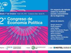 II Congreso de Economía Política en el Hotel UNL ATE