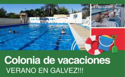 Pileta y Colonia de vacaciones en Gálvez