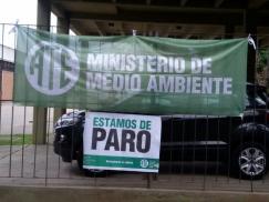 Contundente paro en el ministerio de Medio Ambiente