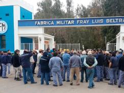 Repudio del CDP ATE a los 35 despidos en la Fábrica Militar Fray Luis Beltrán