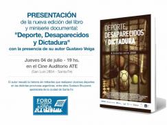 Presentación de libro: Deporte, Desaparecidos y Dictadura