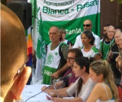Rosario: protesta concierto por el pase a planta de contratados/as