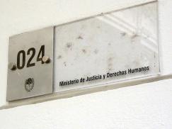 Paro con concurrencia en el Ministerio de Justicia y Derechos Humanos