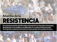 Sábado 7 de diciembre: marcha de la resistencia