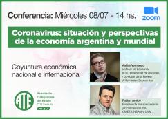 Conferencia: Coronavirus: situación y perspectivas de la economía argentina y mundial.