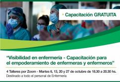 Formación gratuita: Visibilidad en enfermería- Capacitación para el empoderamiento de enfermeras y enfermeros
