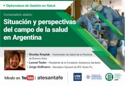 Conversatorio: Situación y perspectivas del campo de la salud en Argentina