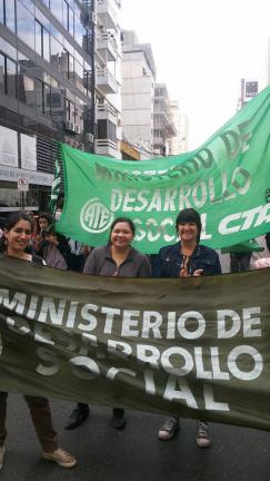 JORNADA DE PROTESTA DE DESARROLLO SOCIAL EN ROSARIO