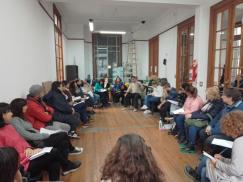 ATE se reunió con los trabajadores/as de la Dirección Salud Mental de Rosario