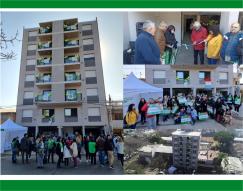 ATE Vivienda y Refacción: se inauguró otro edificio en Rosario y 20 familias disfrutan de sus departamentos