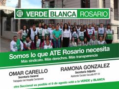 ATE Verde y Blanca Rosario: Somos lo que ATE Rosario necesita