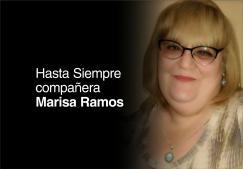 Profunda tristeza por el fallecimiento de Marisa Andrea Ramos