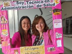 ¡Felicitaciones a las egresadas de la Tecnicatura en Administración de Salud!