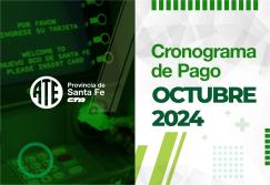 Cronograma de pago correspondiente al mes de octubre