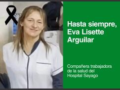 Con profunda tristeza despedimos a la compañera Eva Lisette Arguilar